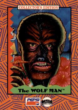 1992 Pepsi Universal Party Monsters #4 The Wolf Man Front