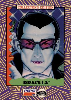 1992 Pepsi Universal Party Monsters #5 Dracula Front
