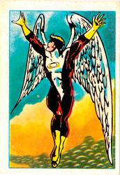 1984 Leaf Marvel Super Heroes Secret Wars Stickers #70 Angel Front