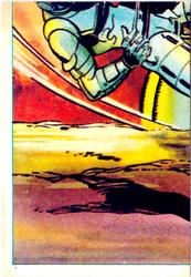 1984 Leaf Marvel Super Heroes Secret Wars Stickers #75 Wolverine Front