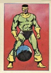 1984 Leaf Marvel Super Heroes Secret Wars Stickers #110 Thunderball Front