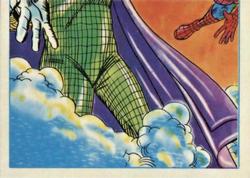 1984 Leaf Marvel Super Heroes Secret Wars Stickers #133 Mysterio Front