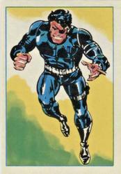 1984 Leaf Marvel Super Heroes Secret Wars Stickers #149 Nick Fury Front