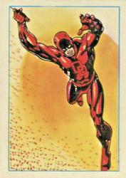 1984 Leaf Marvel Super Heroes Secret Wars Stickers #150 Daredevil Front