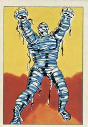 1984 Leaf Marvel Super Heroes Secret Wars Stickers #153 Living Mummy Front