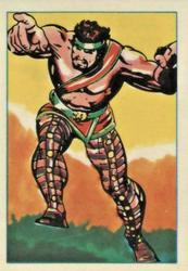1984 Leaf Marvel Super Heroes Secret Wars Stickers #166 Hercules Front
