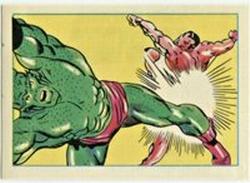 1984 Leaf Marvel Super Heroes Secret Wars Stickers #171 Sub-Mariner Front