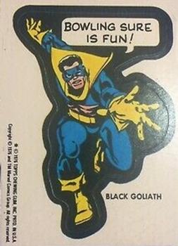1976 Topps Marvel Super Heroes Stickers #NNO Black Goliath Front
