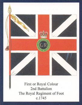 2007 Regimental Colours : The Royal Scots (The Royal Regiment) 2nd Series #1 First or Royal Colour 2nd Battalion c.1745 Front