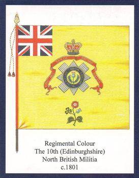 2007 Regimental Colours : The Royal Scots (The Royal Regiment) 2nd Series #3 Regimental Colour Edinburgh Militia c.1801 Front