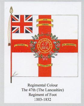 2009 Regimental Colours : The Loyal Regiment (North Lancashire) #1 Regimental Colour 47th Foot 1803-1832 Front