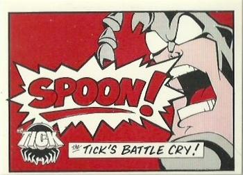 1991 NEC Press The Tick Test Set #7 The Tick's Battle Cry! Front