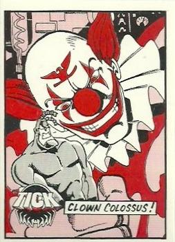 1991 NEC Press The Tick Test Set #10 Clown Colossus! Front