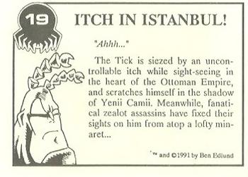 1991 NEC Press The Tick Test Set #19 Itch In Istanbul! Back