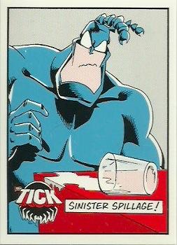 1991 NEC Press The Tick Test Set #22 Sinister Spillage! Front