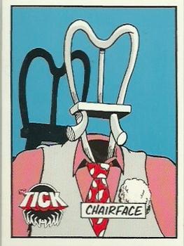1991 NEC Press The Tick Test Set #26 Chairface Chippendale Front