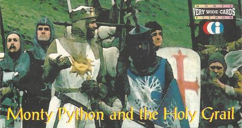 1996 Cornerstone Monty Python and the Holy Grail #1 Checklist Front