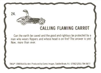 1988 Comic Images Flaming Carrot #24 Calling Flaming Carrot Back