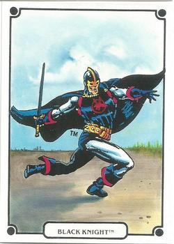 1988 Comic Images Marvel Universe IV Heroic Origins #5 Black Knight Front