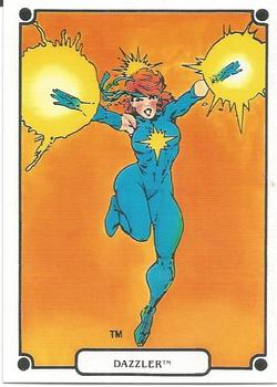 1988 Comic Images Marvel Universe IV Heroic Origins #20 Dazzler Front