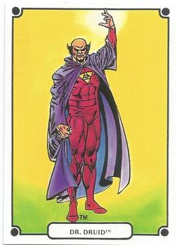 1988 Comic Images Marvel Universe IV Heroic Origins #23 Dr. Druid Front