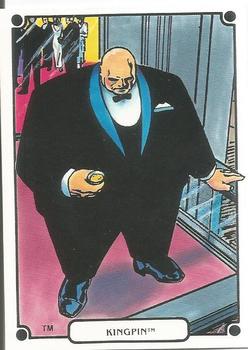 1988 Comic Images Marvel Universe IV Heroic Origins #40 Kingpin Front