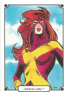 1988 Comic Images Marvel Universe IV Heroic Origins #45 Marvel Girl Front