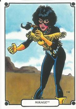 1988 Comic Images Marvel Universe IV Heroic Origins #48 Mirage Front