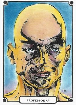 1988 Comic Images Marvel Universe IV Heroic Origins #60 Professor X Front