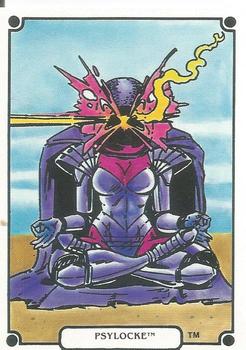 1988 Comic Images Marvel Universe IV Heroic Origins #61 Psylocke Front