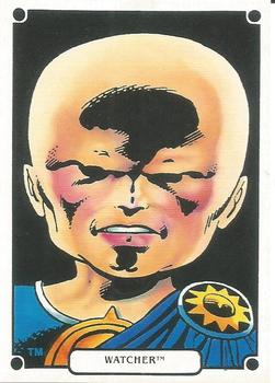 1988 Comic Images Marvel Universe IV Heroic Origins #83 Watcher Front