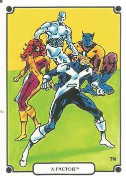 1988 Comic Images Marvel Universe IV Heroic Origins #88 X-Factor Front