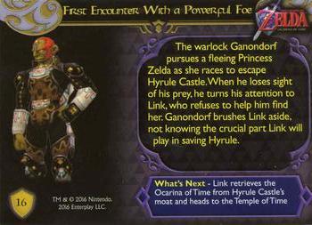 2016 Enterplay The Legend of Zelda #16 First Encounter With a Powerful Foe Back