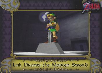 2016 Enterplay The Legend of Zelda #17 Link Draws the Master Sword Front