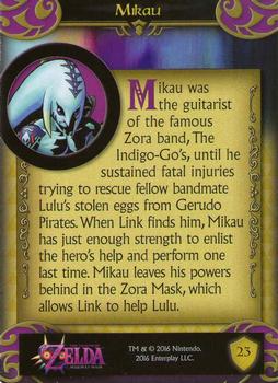 2016 Enterplay The Legend of Zelda #23 Mikau Back