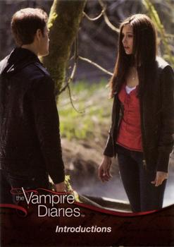 2011 Cryptozoic The Vampire Diaries Season 1 #5 Introductions Front