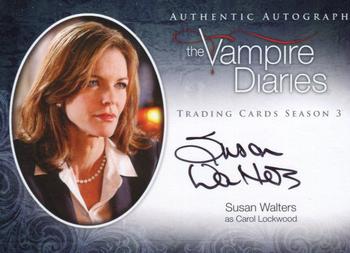2014 Cryptozoic The Vampire Diaries Season 3 - Autographs #A15 Susan Walters Front