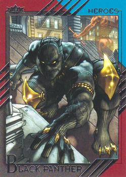 2015 Fleer Retro Marvel #4 Black Panther Front