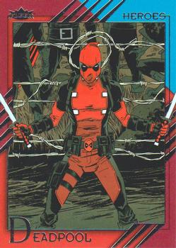 2015 Fleer Retro Marvel #14 Deadpool Front