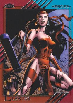 2015 Fleer Retro Marvel #17 Elektra Front