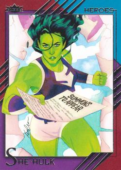 2015 Fleer Retro Marvel #46 She-Hulk Front