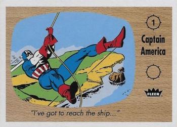 2015 Fleer Retro Marvel - 1960 Fleer #1 Captain America Front