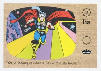 2015 Fleer Retro Marvel - 1960 Fleer #2 Thor Front