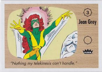2015 Fleer Retro Marvel - 1960 Fleer #3 Jean Grey Front