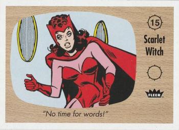 2015 Fleer Retro Marvel - 1960 Fleer #15 Scarlet Witch Front