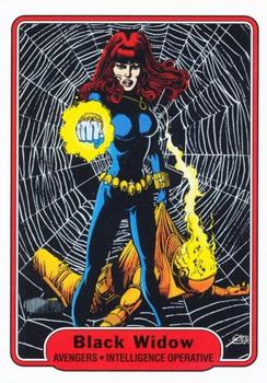 2015 Fleer Retro Marvel - 1982 Fleer #14 Black Widow Front