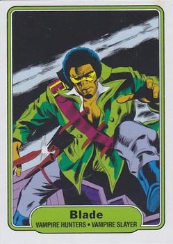 2015 Fleer Retro Marvel - 1982 Fleer #15 Blade Front