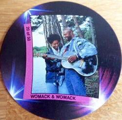 1988 Dandy Gum Mr. DJ #20 Womack & Womack Front
