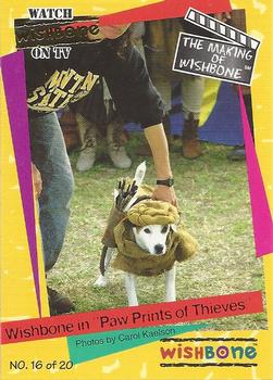 1996 Wishbone #16 Paw Print of Thieves Front