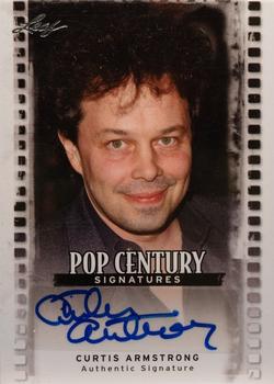 2011 Leaf Pop Century #BA-CA4 Curtis Armstrong Front